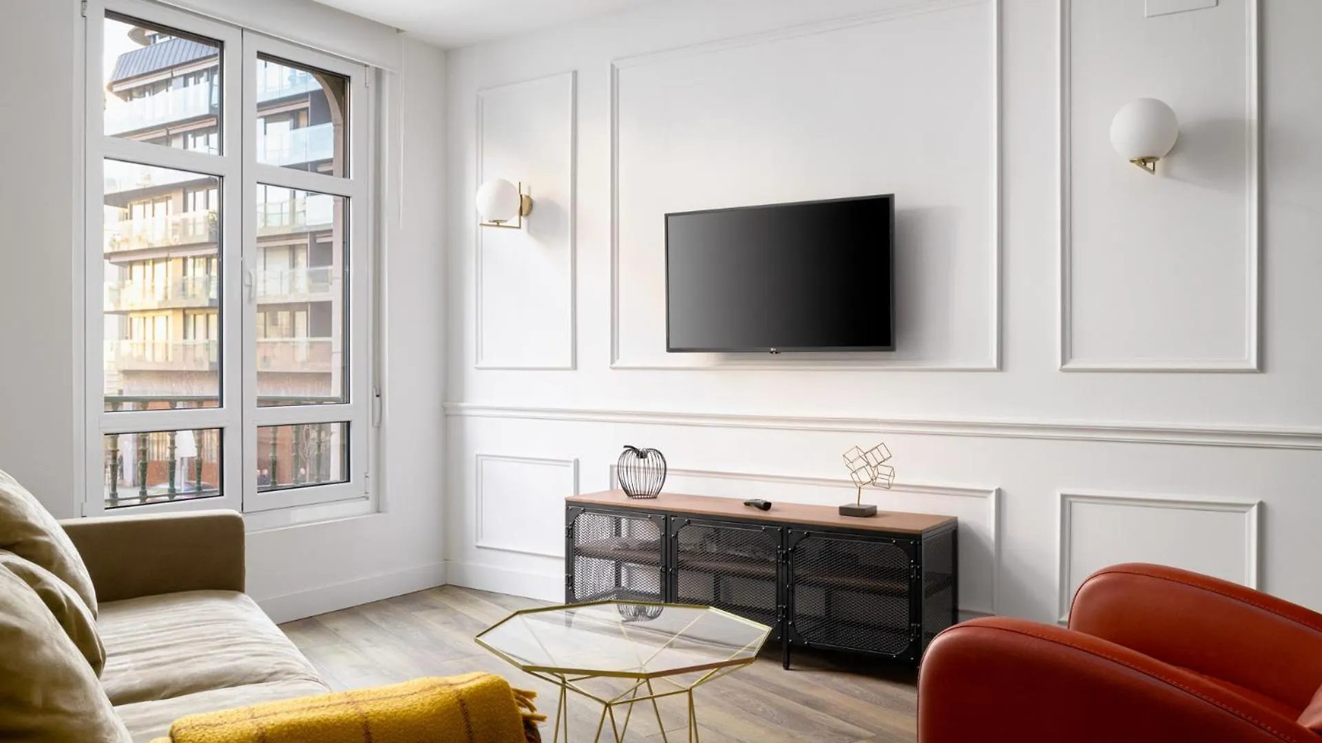 Nuevo Lujo Centro De Bilbao + Wifi . Parking Apartment